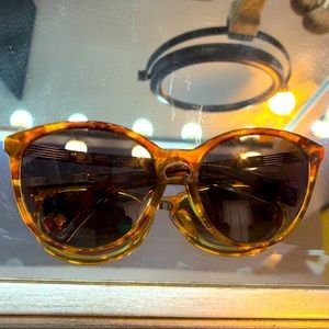 Dior Entracte Havana Brown Shaded Sunglasses